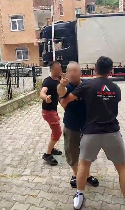 Gümüşhane’de nakliyeci dehşeti