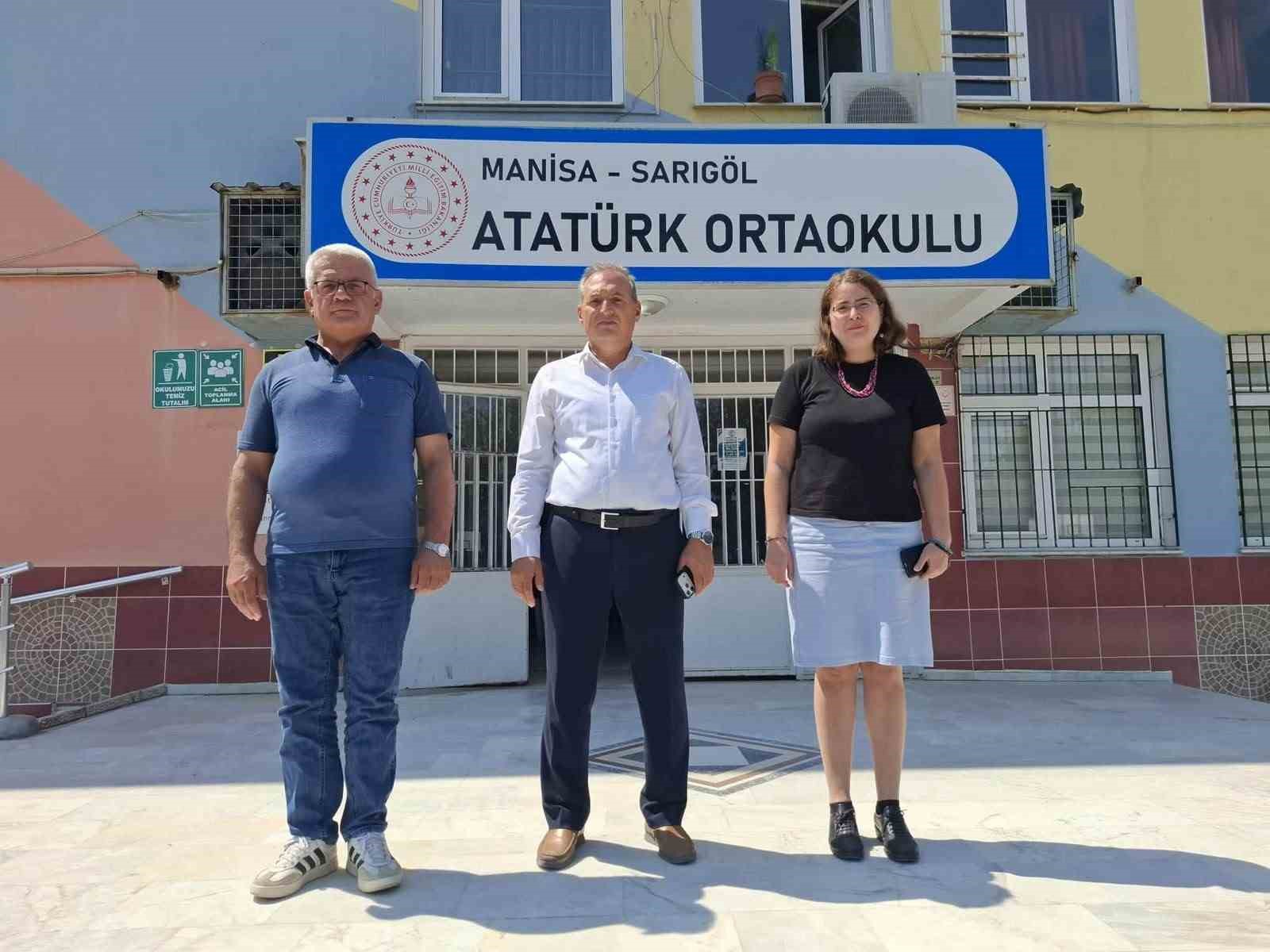 Sarıgöl’de okullar yeni eğitim yılına hazırlanıyor