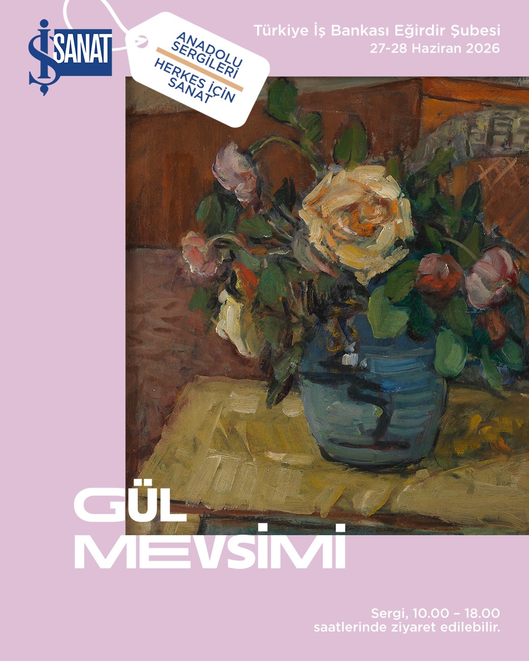 İş Sanat Anadolu Sergileri, Eğirdir’de