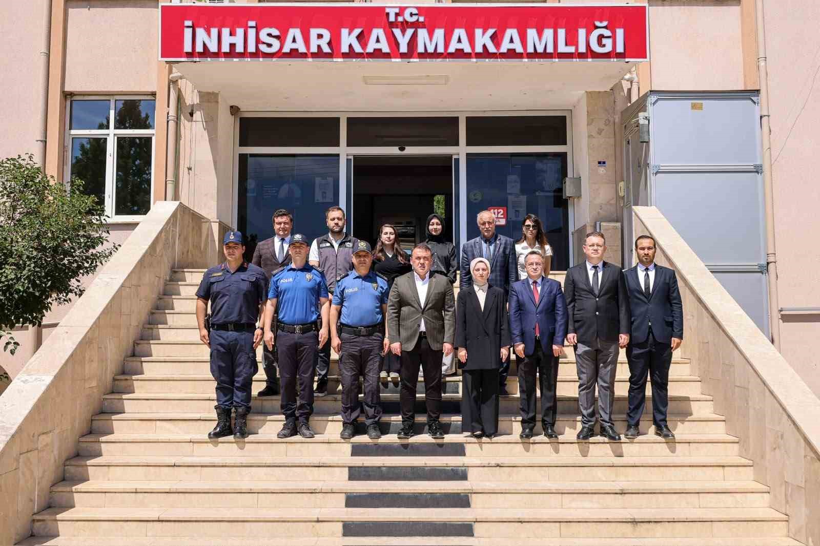 Vali Sözer, İnhisar’daki çalışmaları değerlendirdi