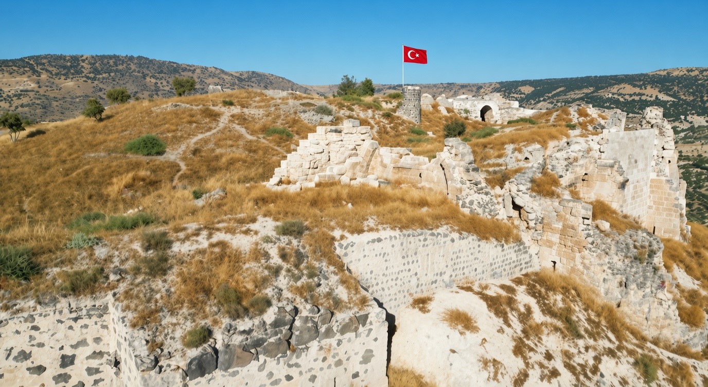Türk bayrağını düzeltmek için direğe tırmanan gence Vali Kalaylı’dan teşekkür