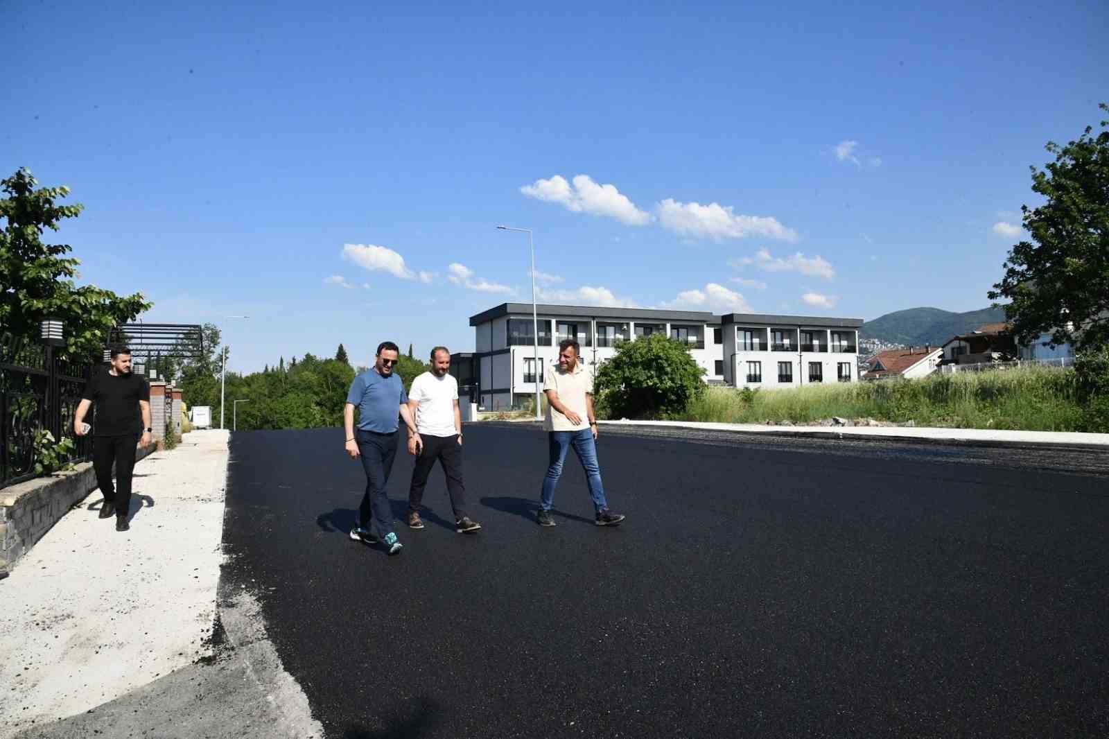 Başiskele Seymen Mahallesi’nde üstyapı yenilendi