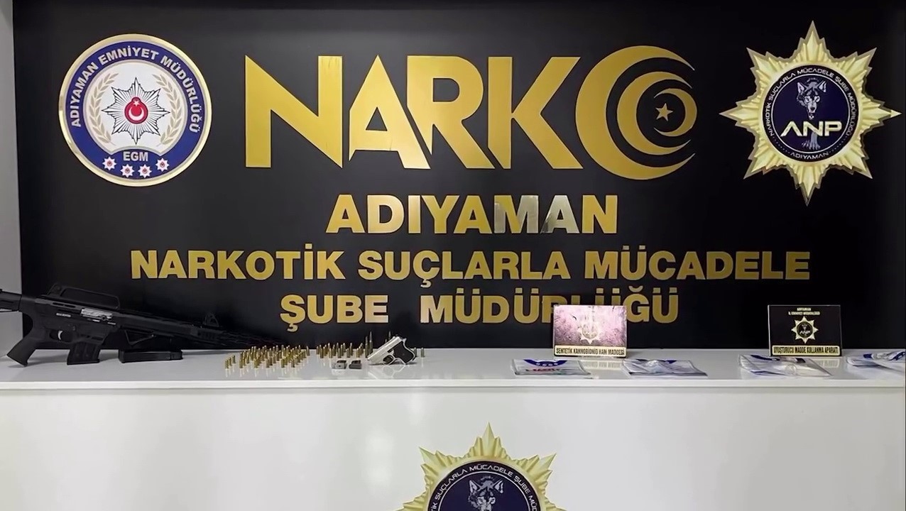 Adıyaman’da uyuşturucu operasyonu: 8 şüpheli gözaltına alındı