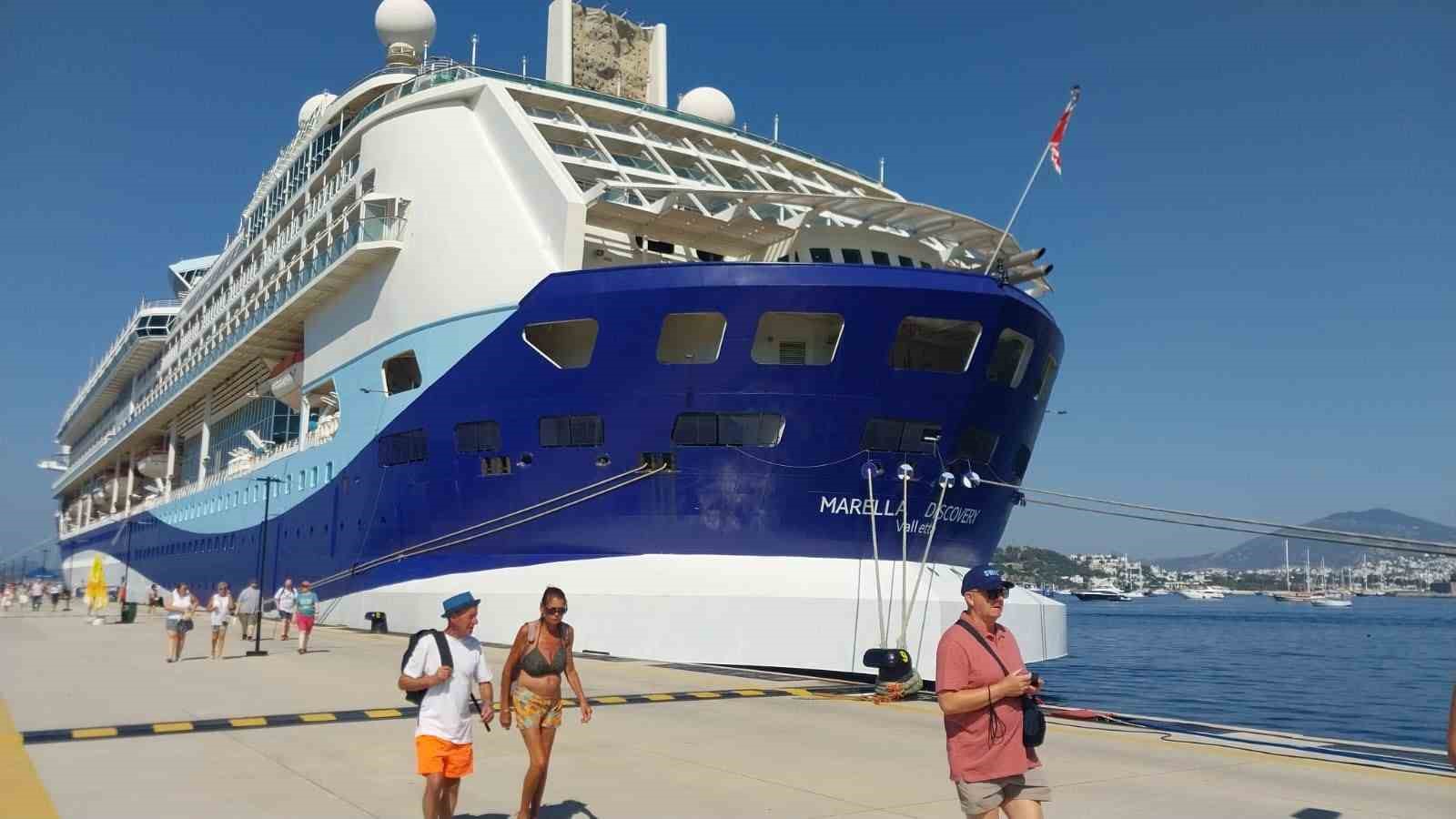 Bodrum&rsquo;a 1790 yolcusuyla geldi