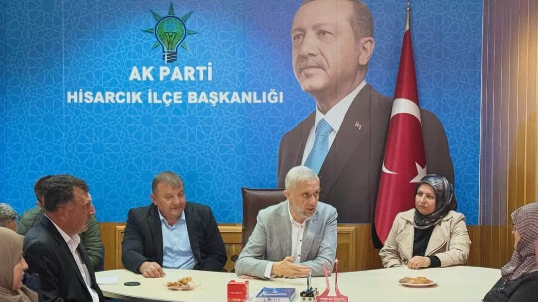 Hisarcık AK Parti’de teşkilat çalışmaları değerlendirildi