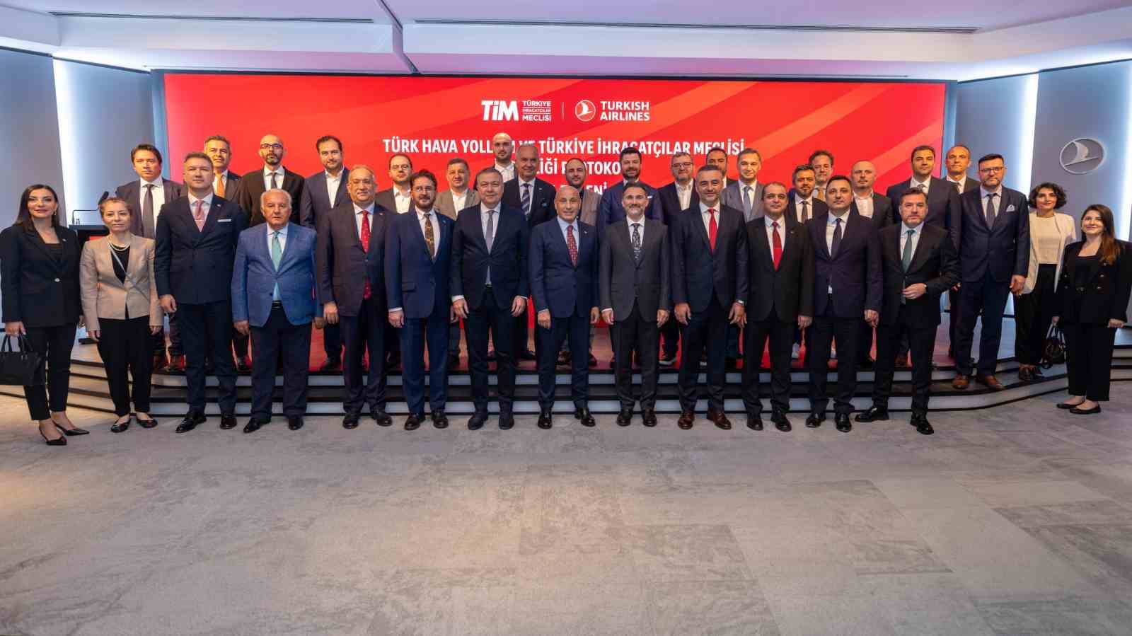 Türk Hava Yolları, Türkiye İhracatçılar Meclisi ile iş birliği anlaşmasını yedinci kez yeniledi