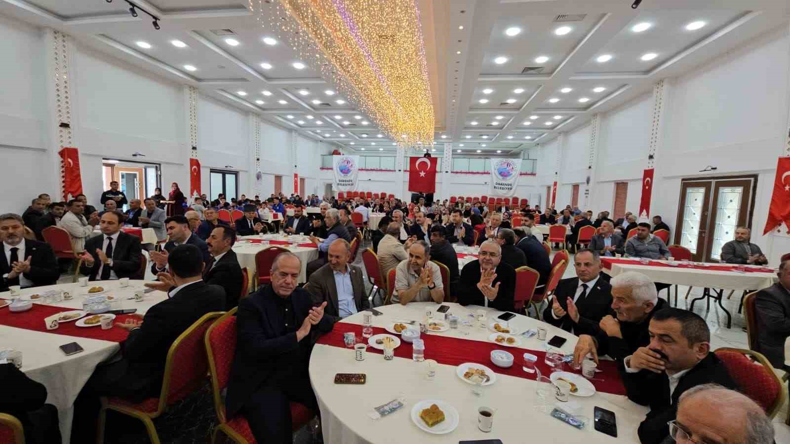 Darende&rsquo;de bayramlaşma programı d&uuml;zenlendi