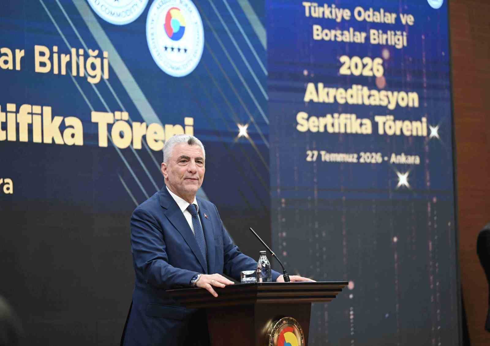 BTSO&rsquo;nun hizmet kalitesine 7 yıldızlı tescil