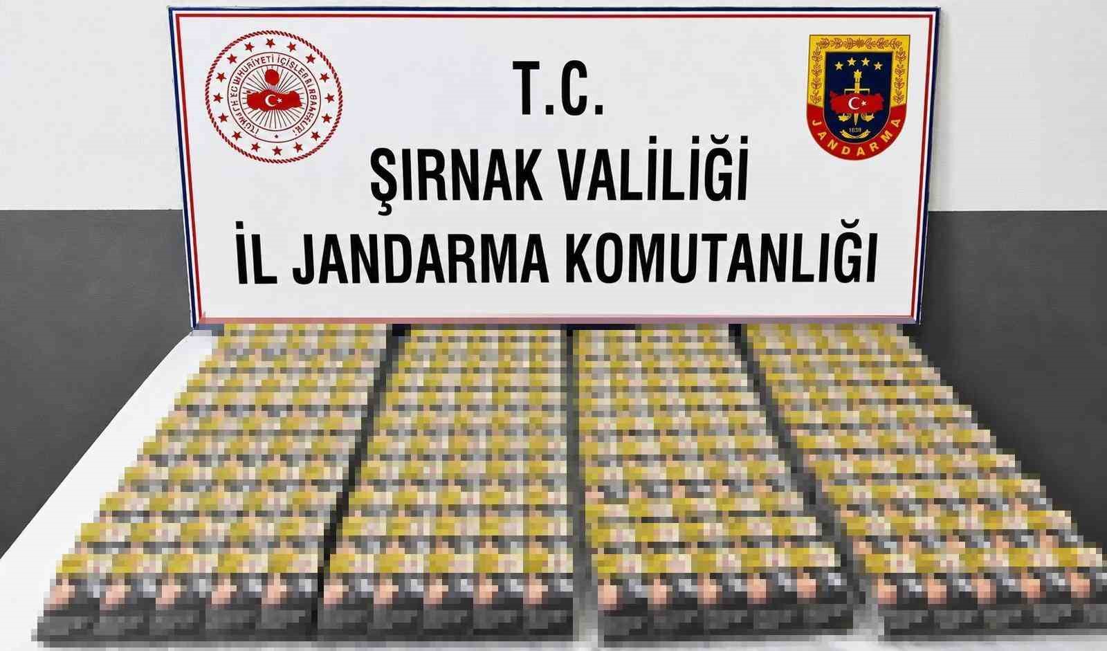 Şırnak&rsquo;ta ka&ccedil;ak&ccedil;ılık operasyonu: Silah, sigara ve milyonluk ka&ccedil;ak &uuml;r&uuml;n ele ge&ccedil;irildi
