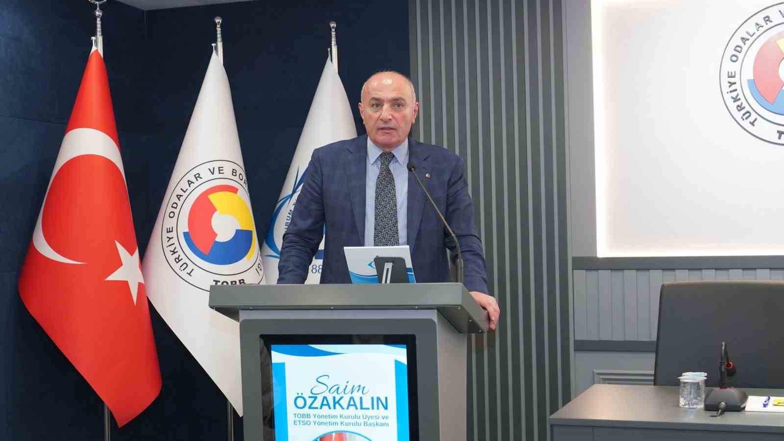 ETSO Meclisi yoğun gündemle toplandı