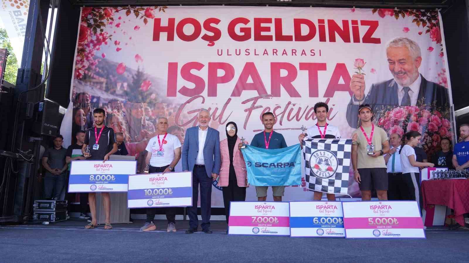 Uluslararası Gül Festivali’nde spor coşkusu zirveye ulaştı
