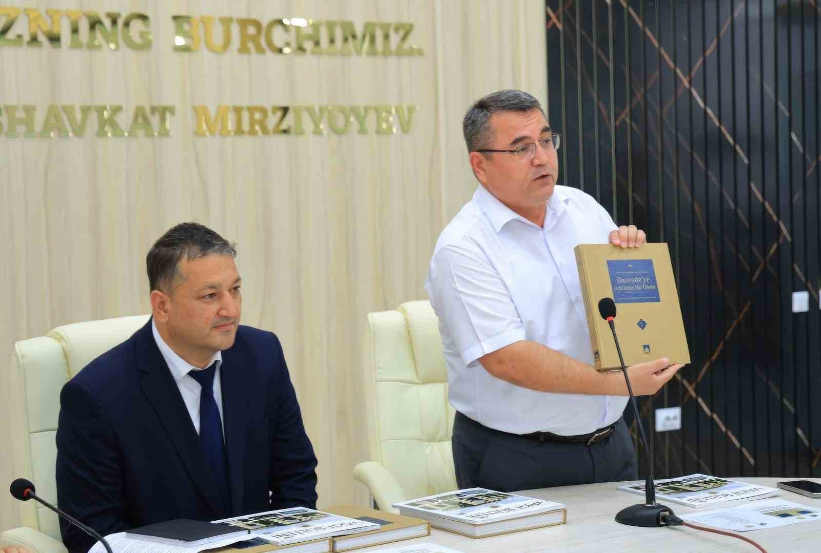 Darende’nin manevi ve kültürel mirasını anlatan eser Özbekistan’da tanıtıldı
