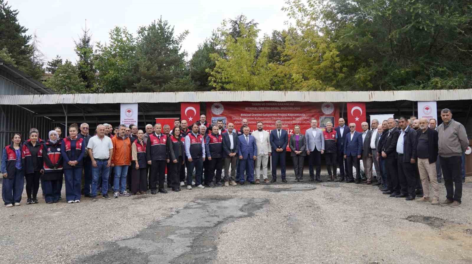 Kastamonu’da üreticiye 5 milyon TL’lik sera örtüsü desteği