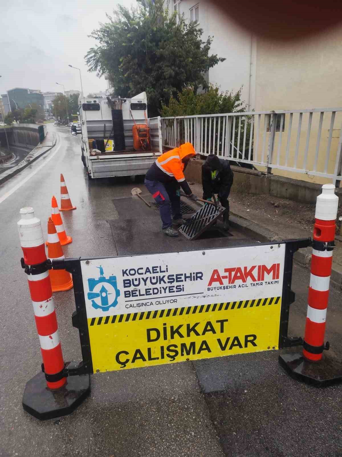 Ekipler yağışa karşı teyakkuzda
