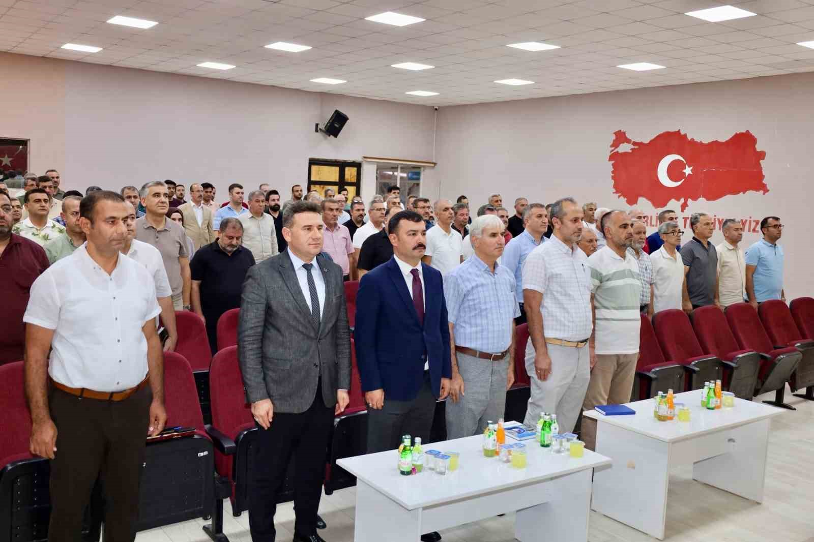 Kahta’da yeni eğitim yılı öncesi hazırlıklar değerlendirildi