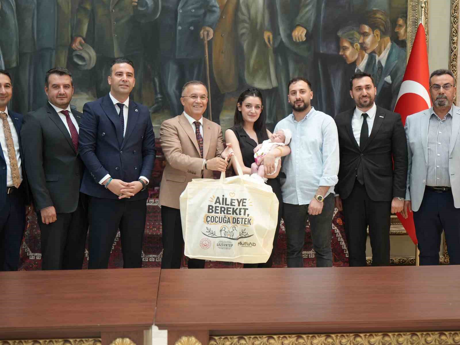 MÜSİAD Gaziantep Şubesi "Aileye bereket, çocuğa destek" protokolünü imzaladı