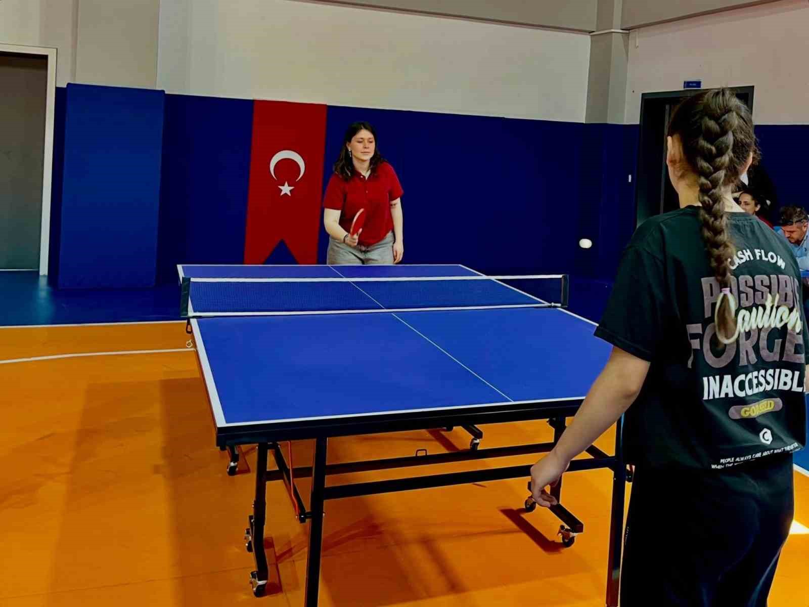 Bilecik’te Liseler Arası Masa Tenisi Müsabakaları tamamlandı