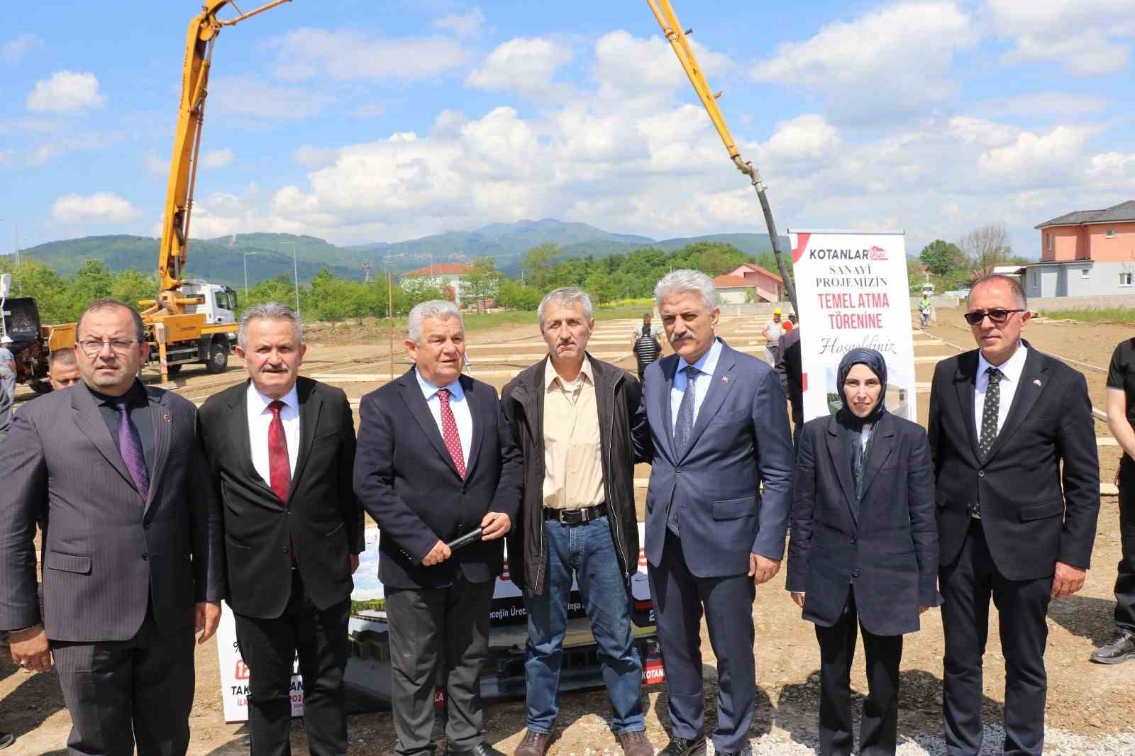 Cumayeri’nde karma sanayi sitesi dualarla açıldı