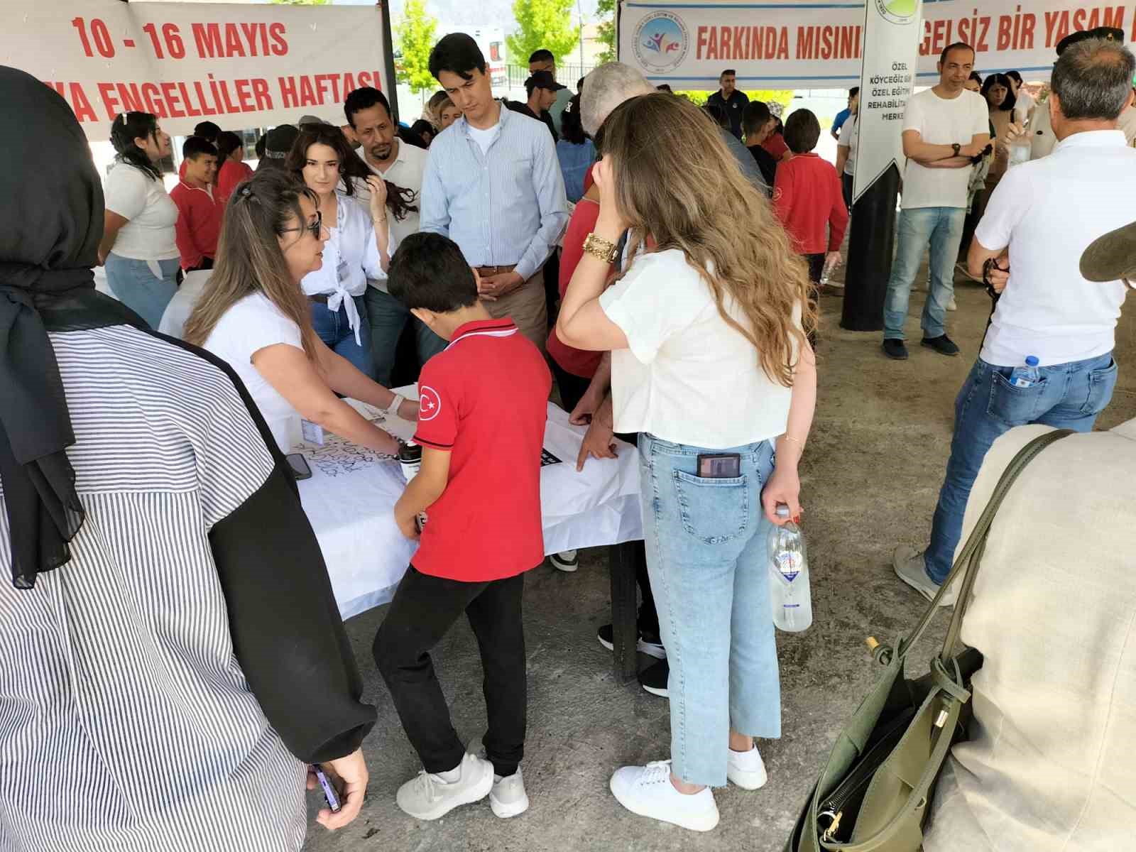 K&ouml;yceğiz&rsquo;de Engelliler Haftası programı d&uuml;zenlendi