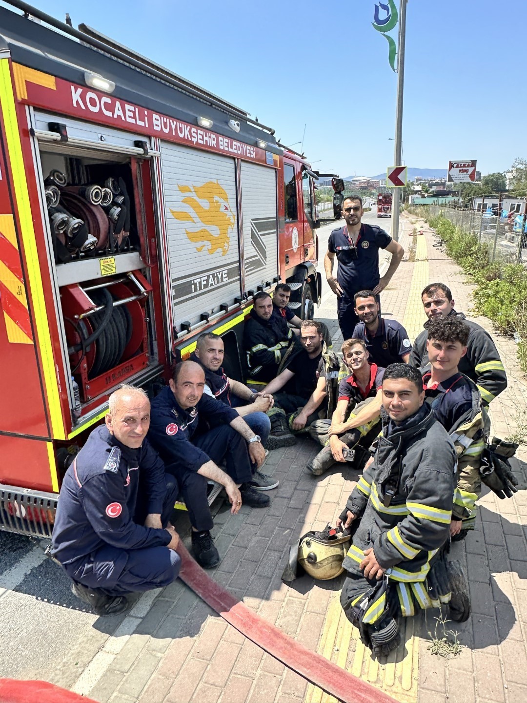 Kocaeli İtfaiyesi son 1 yılda 13 bin 585 olaya müdahale etti