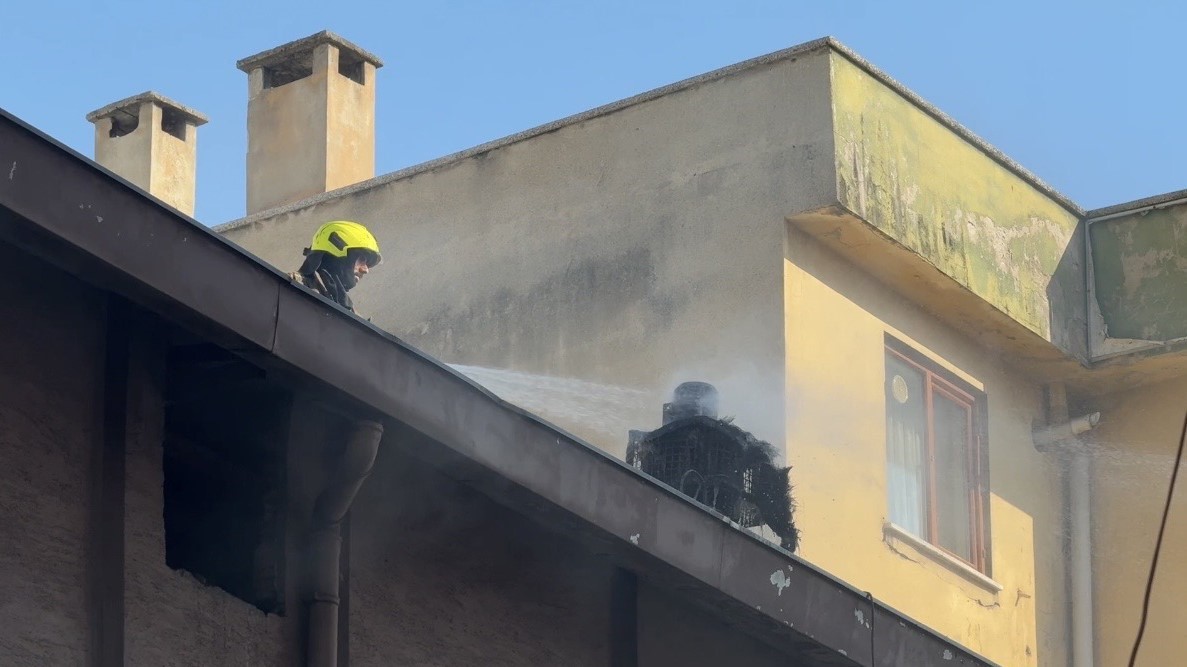 Bursa’da baca yangını paniği
