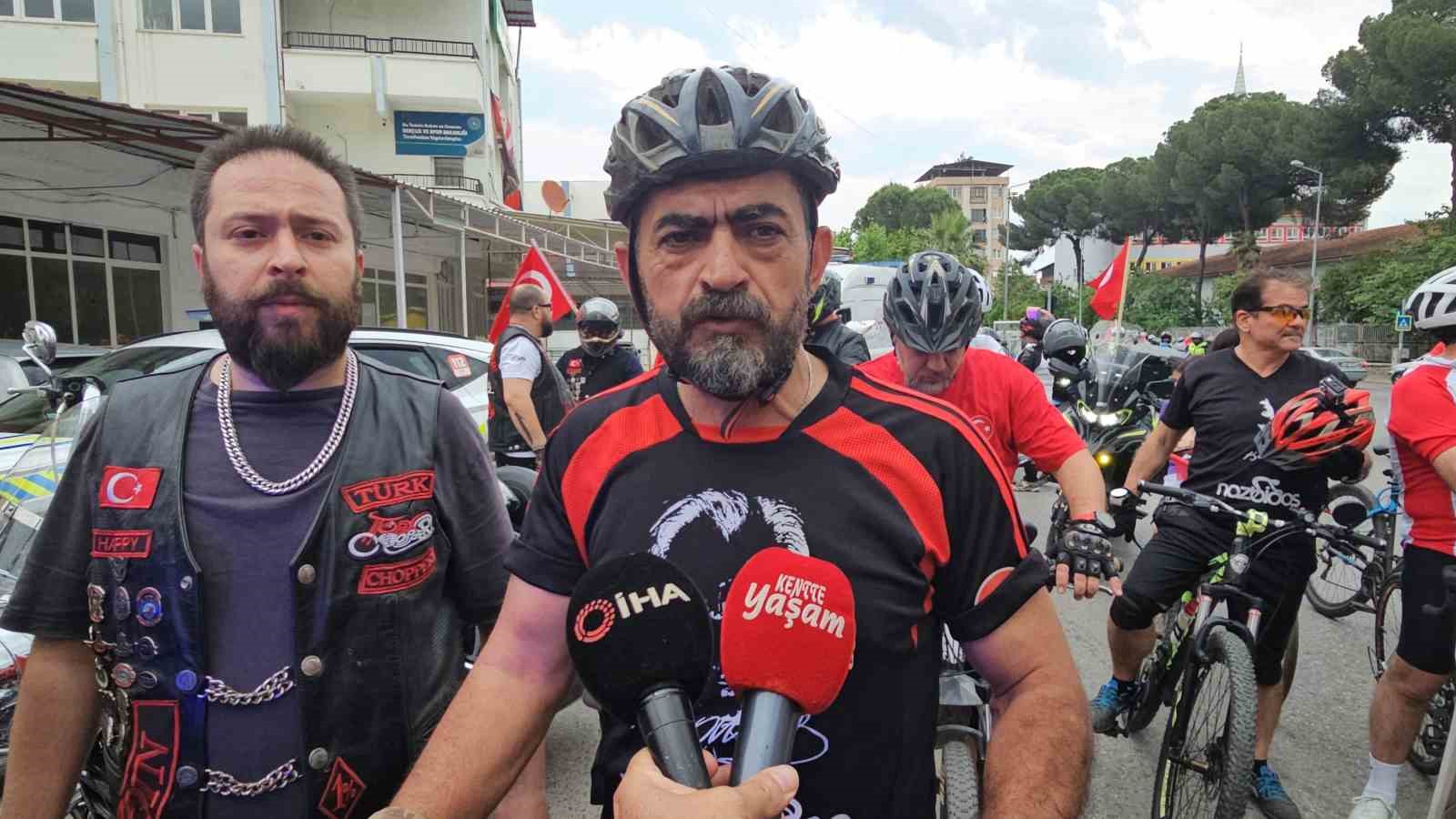 Nazilli’de iki tekerli kutlama