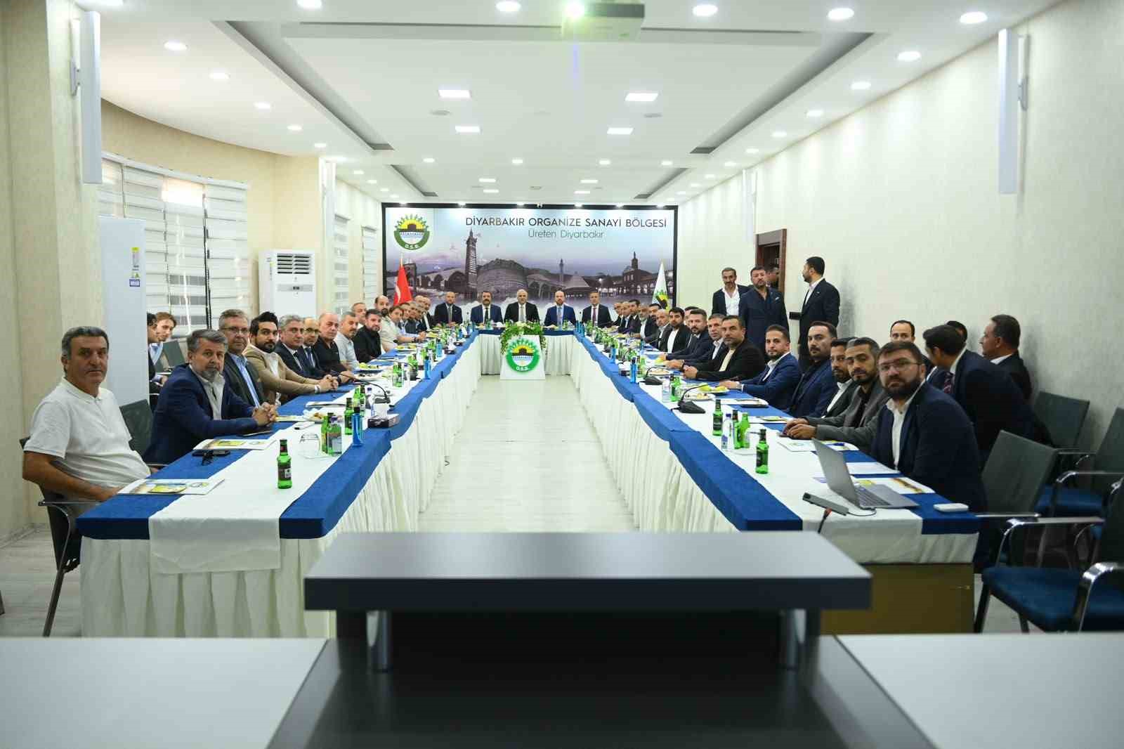 Bilal Erdoğan’dan Diyarbakır OSB’ye ziyaret
