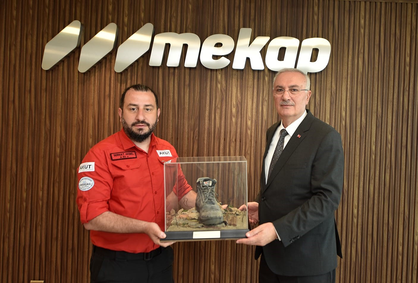 AKUT’tan Mekap’a teşekkür ziyareti