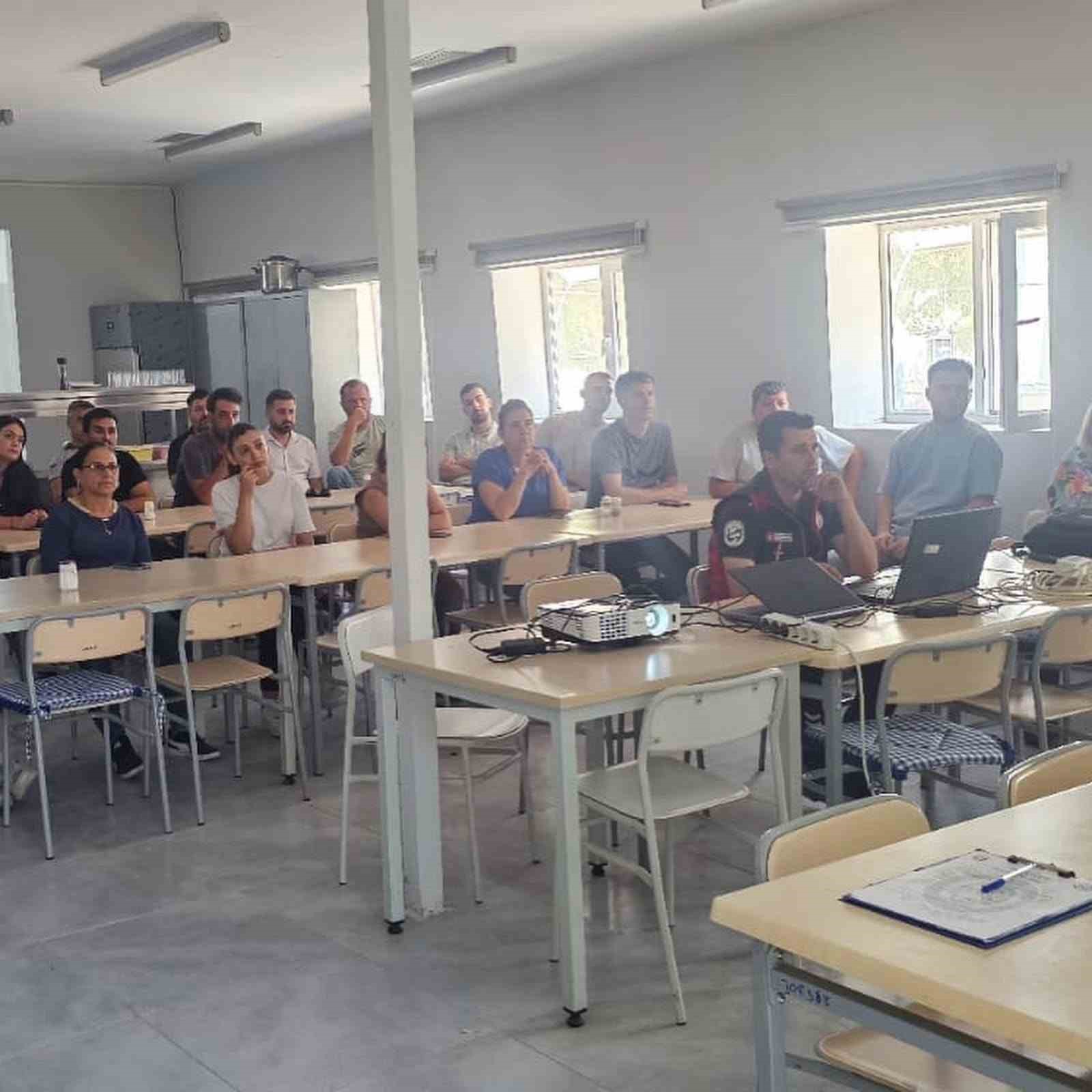 Hatay Arkeoloji M&uuml;zesi&rsquo;nde yangın eğitimi ve tatbikatı ger&ccedil;ekleştirildi