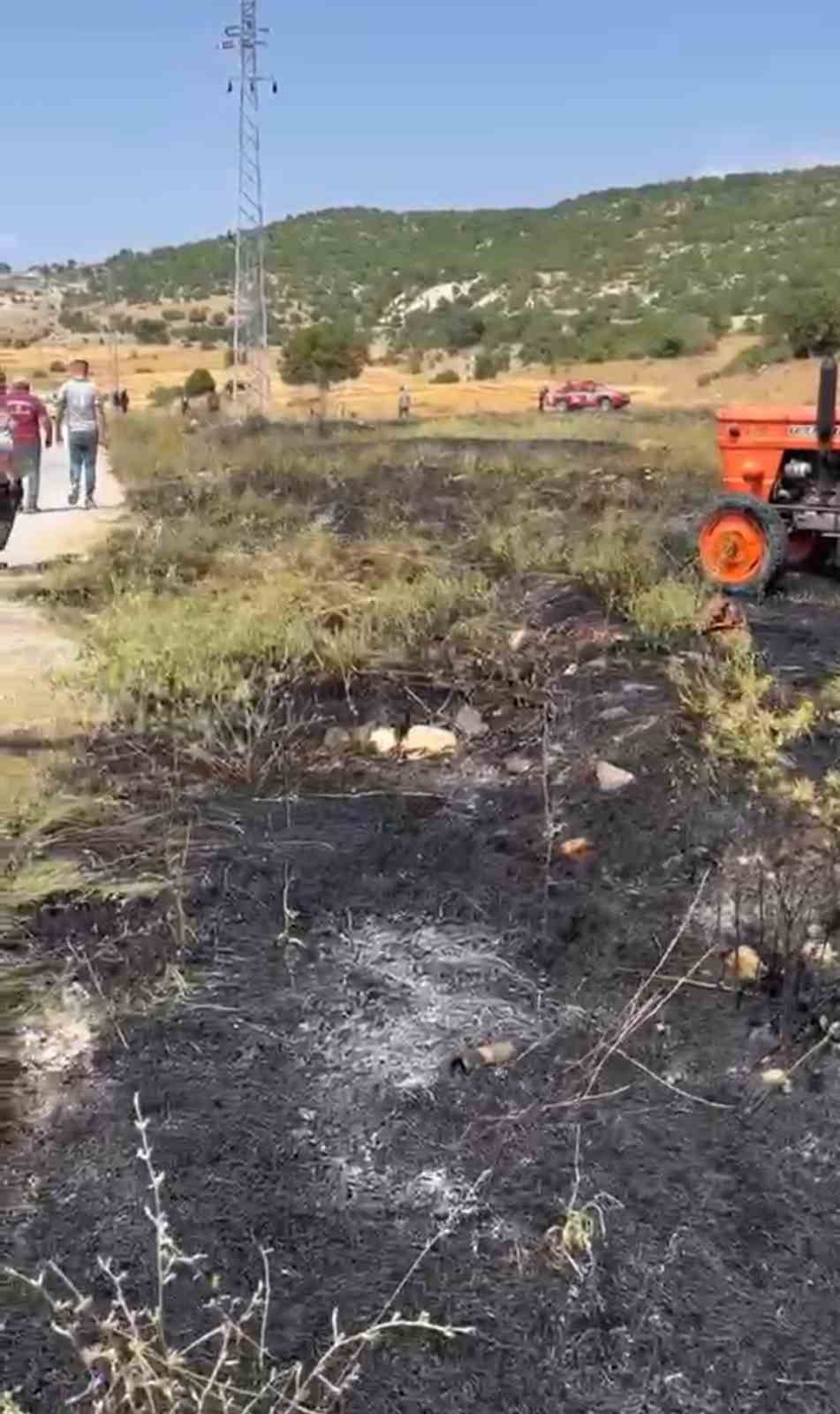 Kütahya’da orman yangını paniğe sebep oldu