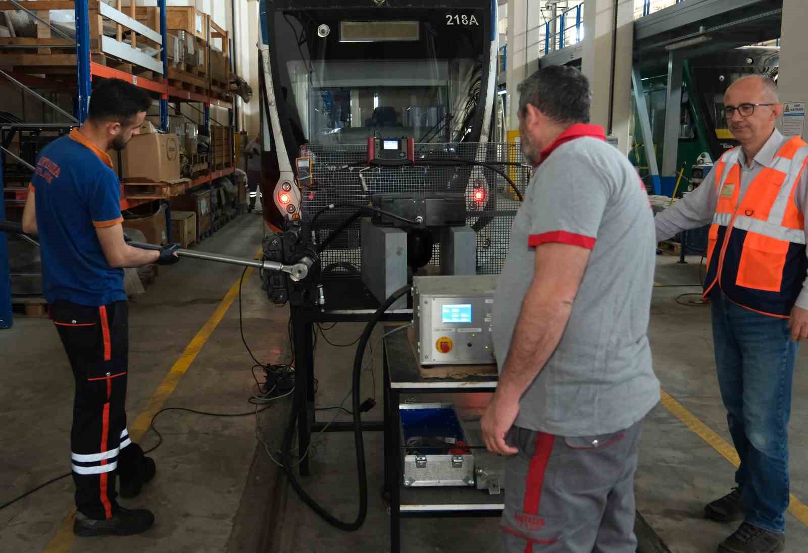 Tramvaylarda AR-GE &ccedil;alışmaları