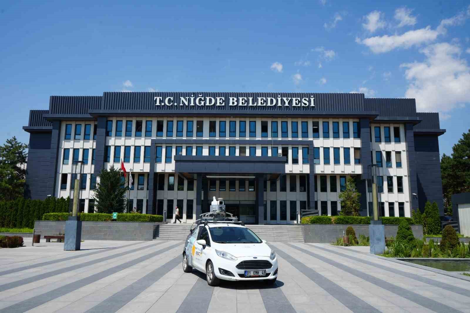 Niğde&rsquo;nin dijital ikizi i&ccedil;in 360 derece lidar tarama &ccedil;alışmaları başladı