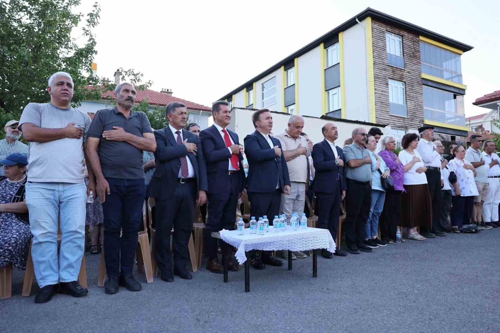 Erzincan&rsquo;da birlik ve beraberlik vurgusuyla sosyal tesis a&ccedil;ıldı