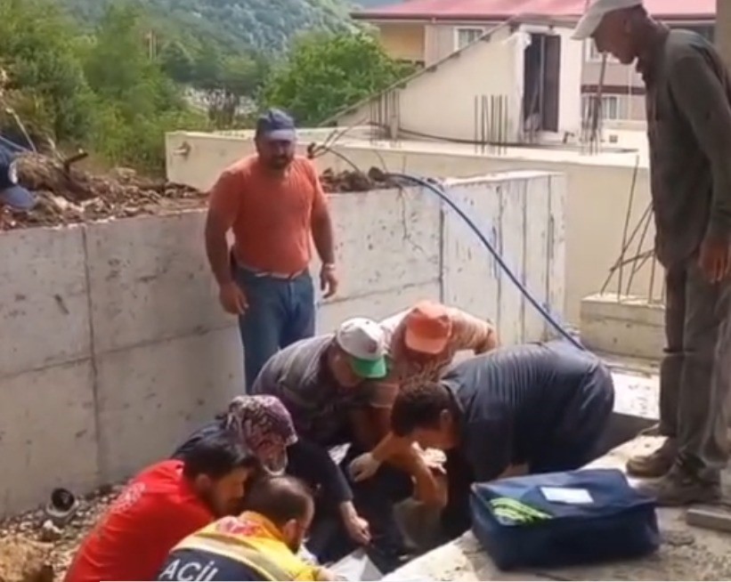 Kahramanmaraş&rsquo;ta inşaattan d&uuml;şen iş&ccedil;i ağır yaralandı