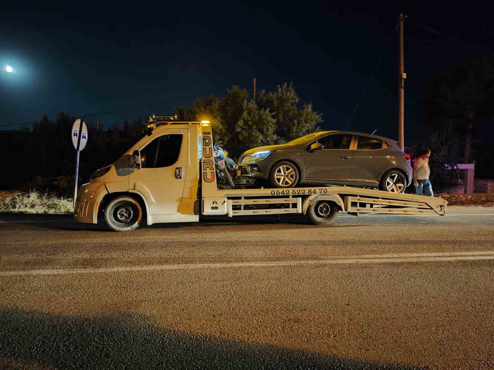 Isparta’da motosiklet ile otomobil çarpıştı: 1 yaralı