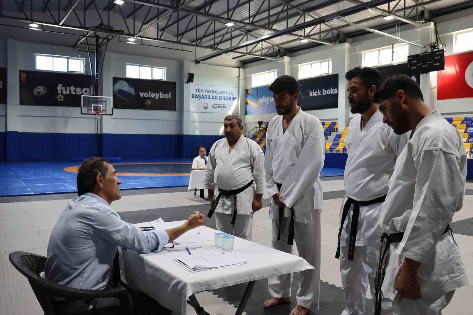 Karete dan sınavları Şanlıurfa’da ev sahipliğinde yapıldı