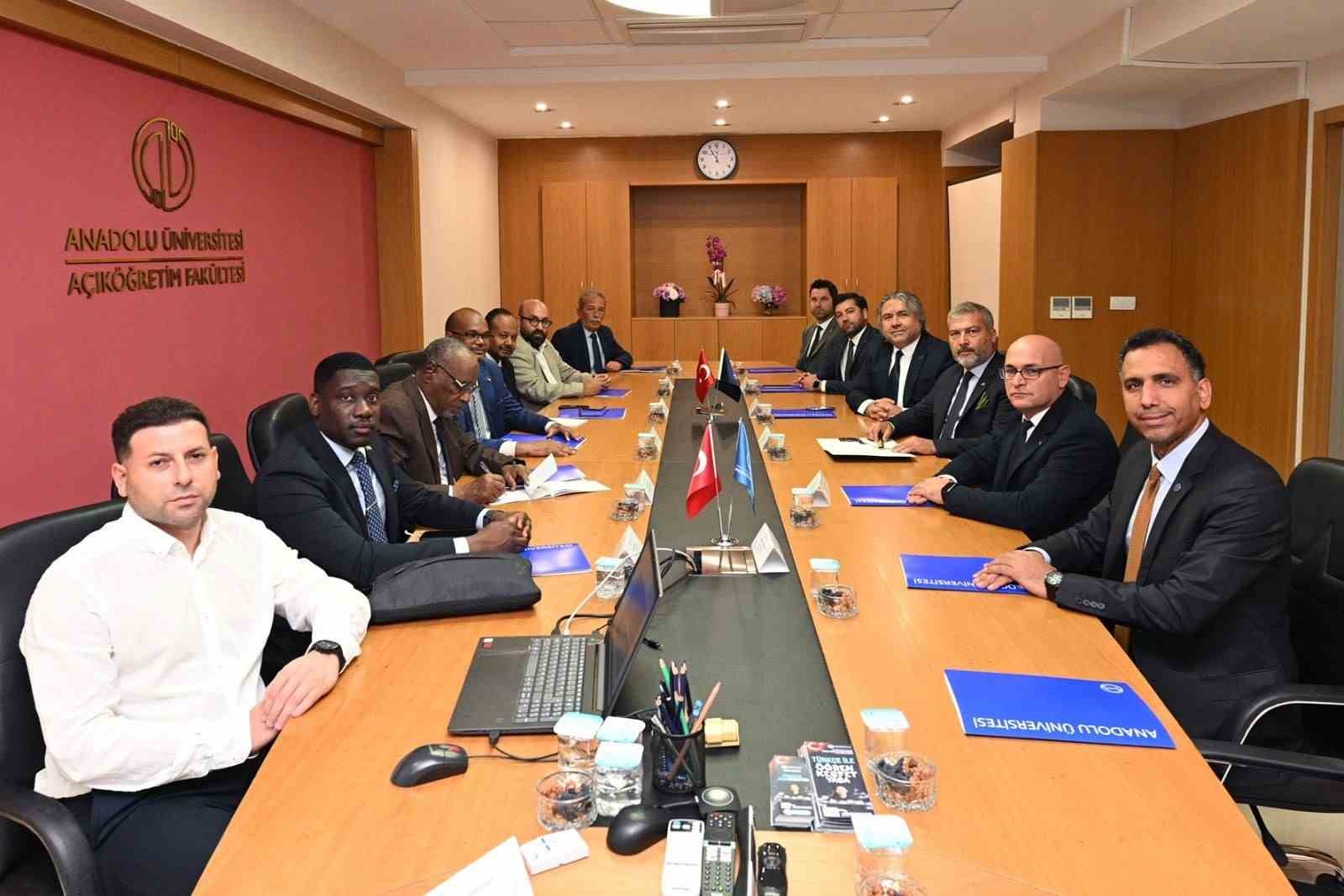 Anadolu &Uuml;niversitesi ve Sudan Cumhuriyeti eğitim alanında iş birliğine imza attı