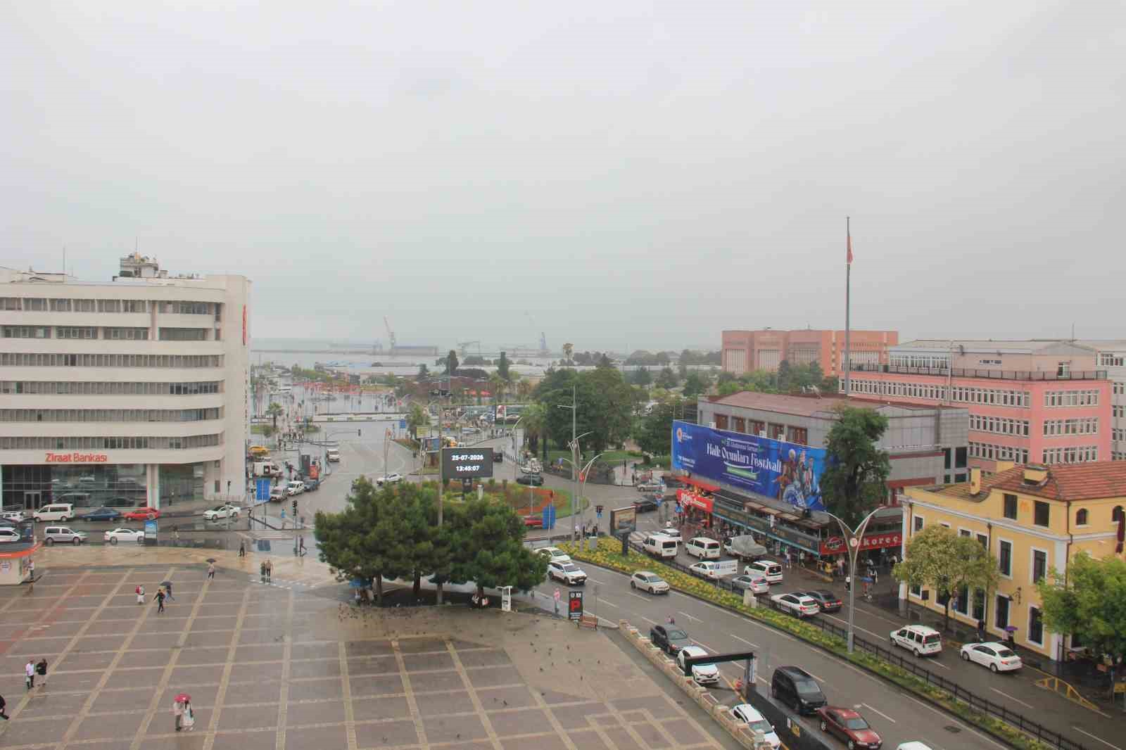 Samsun’da turuncu kodlu meteorolojik uyarı için tedbir toplantısı