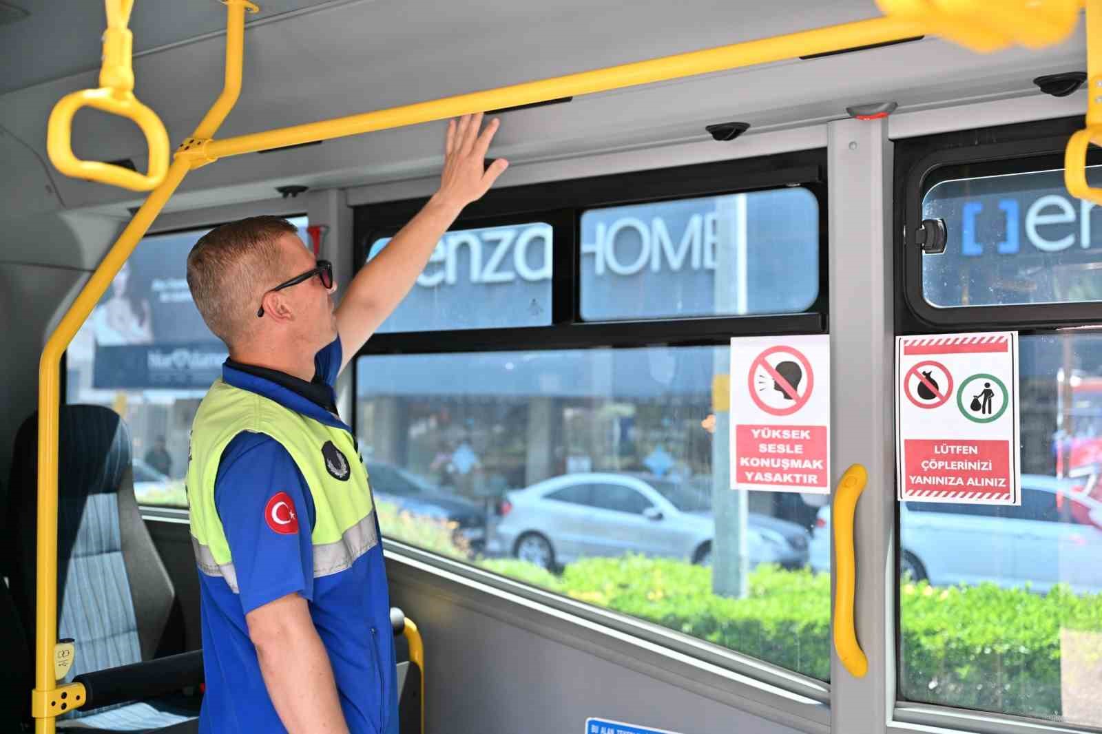 Manisa’da toplu taşımaya klima denetimi