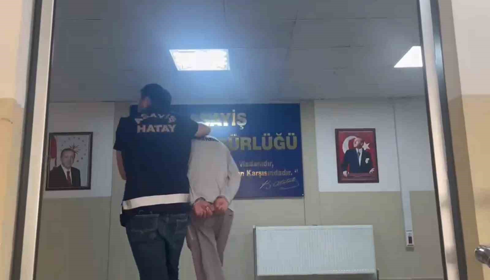 Antakya’da 22 yıl 11 ay hapis cezası ile aranan şahıs yakalandı