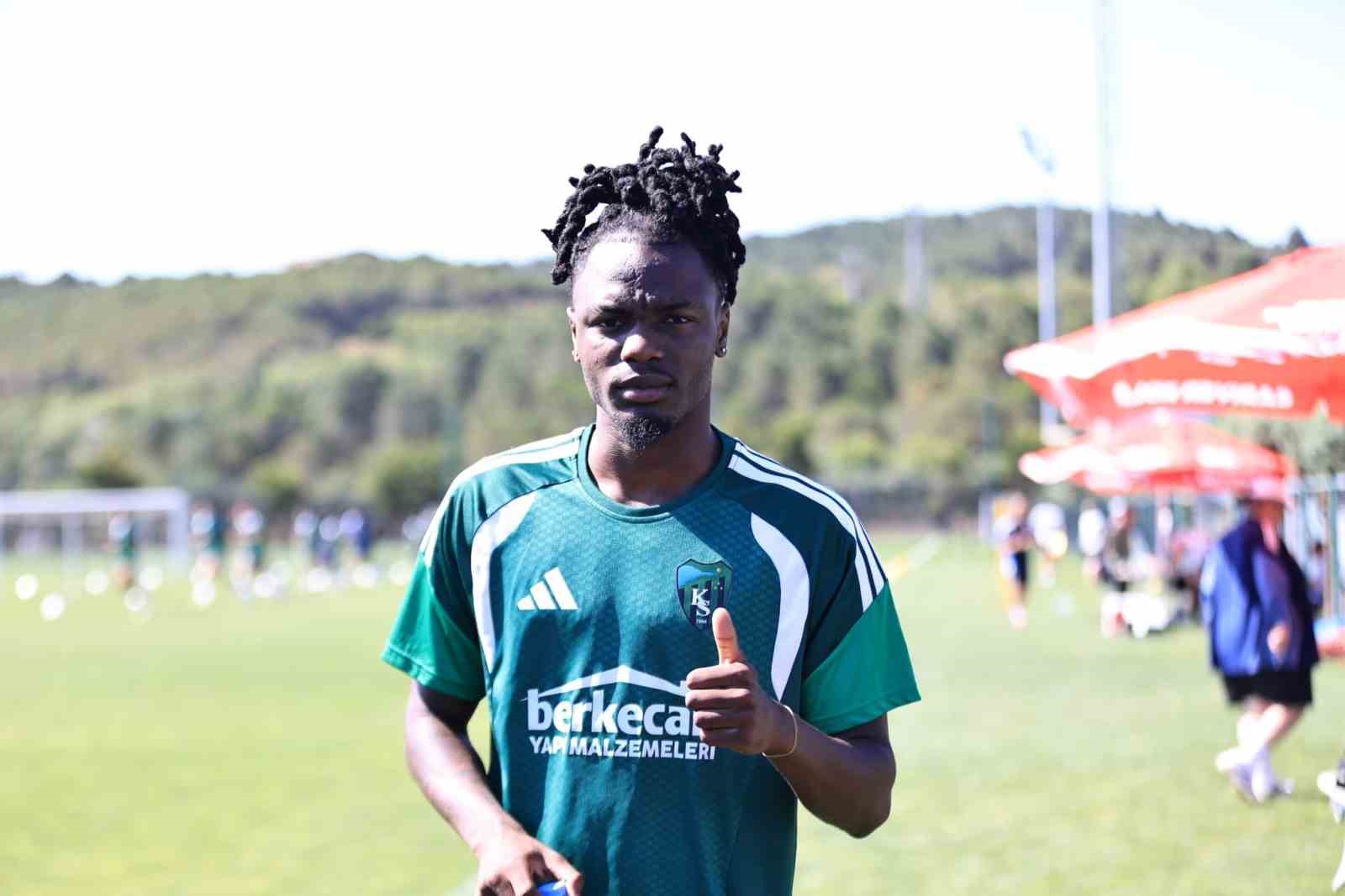 Tanguy Zoukrou: "Kocaelispor&rsquo;da olmayı istedim"