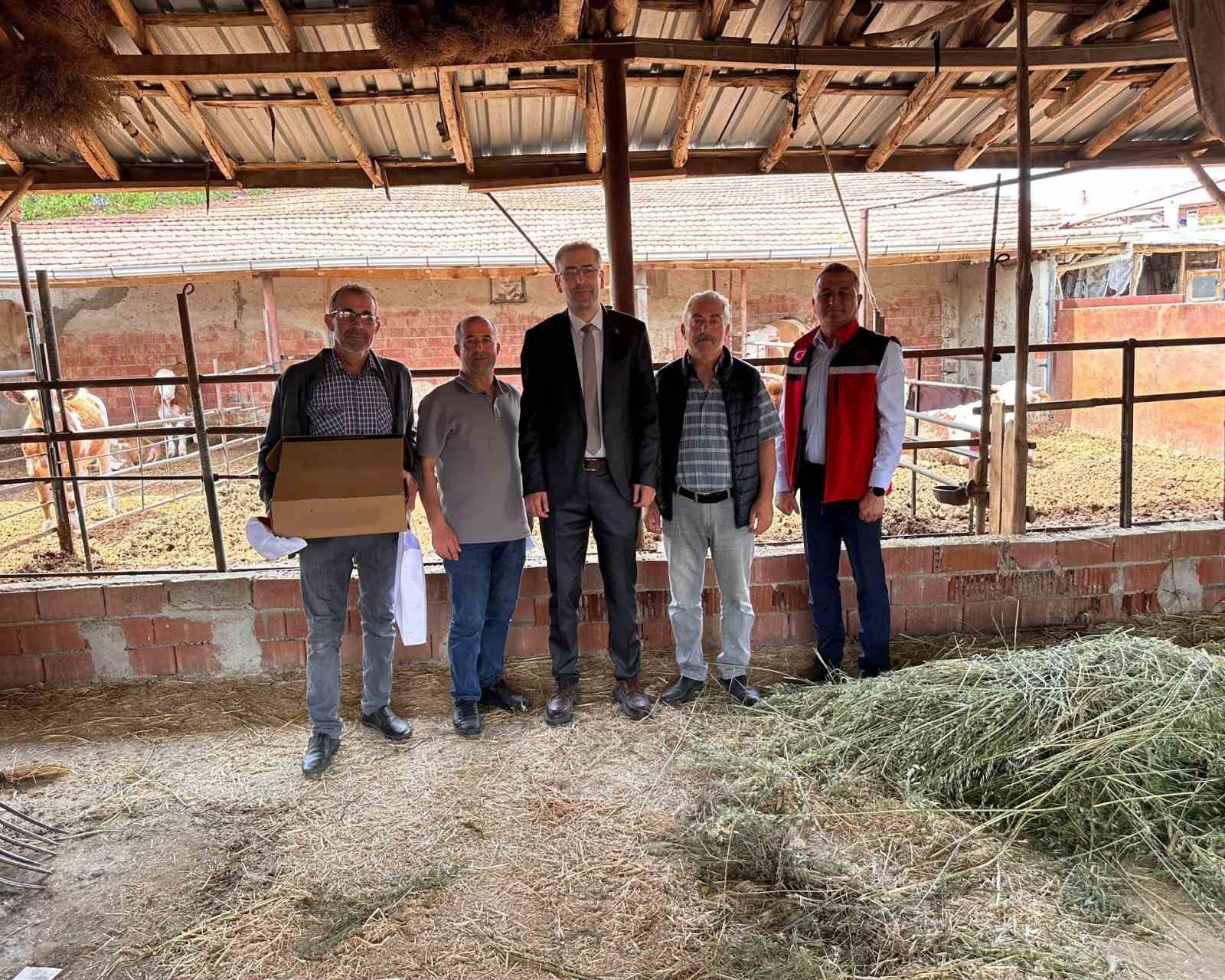 Uşak Tarım ve Orman Müdürlüğü ekipleri sahada incelemelerde bulundu
