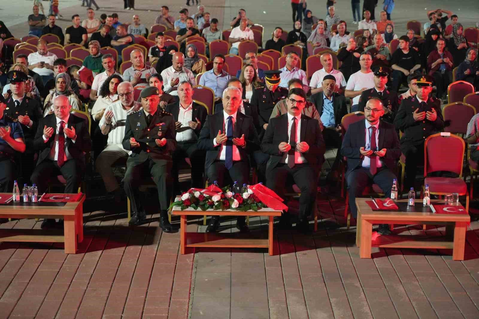 Muş’ta "15 Temmuz Demokrasi ve Milli Birlik Günü" etkinlikleri düzenlendi
