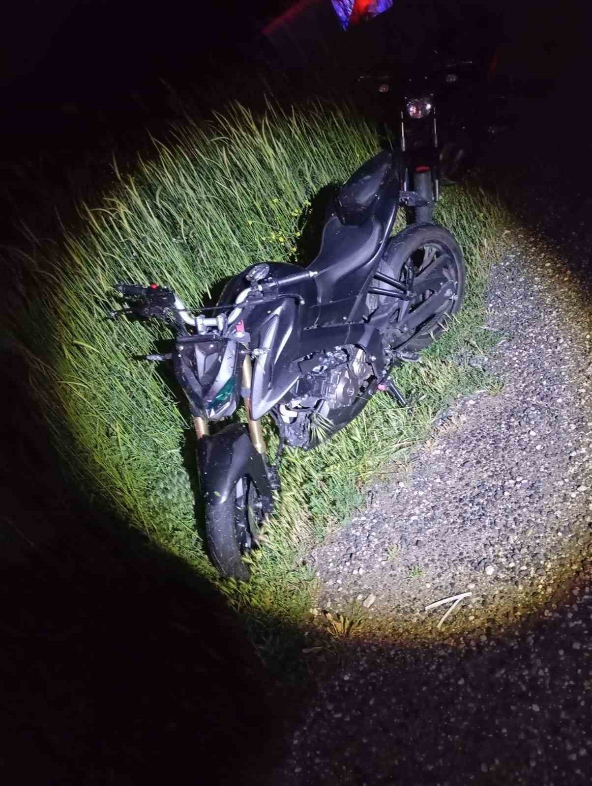Bilecik&rsquo;te motosiklet kazasında 1 kişi yaralandı