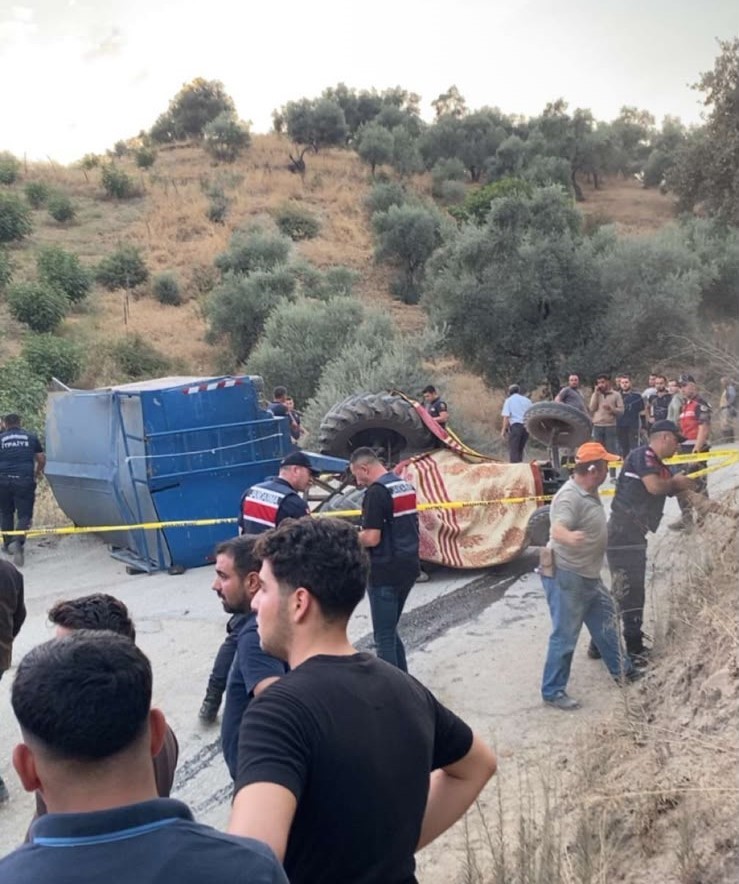 Köşk’te seyyar pide fırını taşıyan traktör devrildi: 1 ölü, 1 yaralı