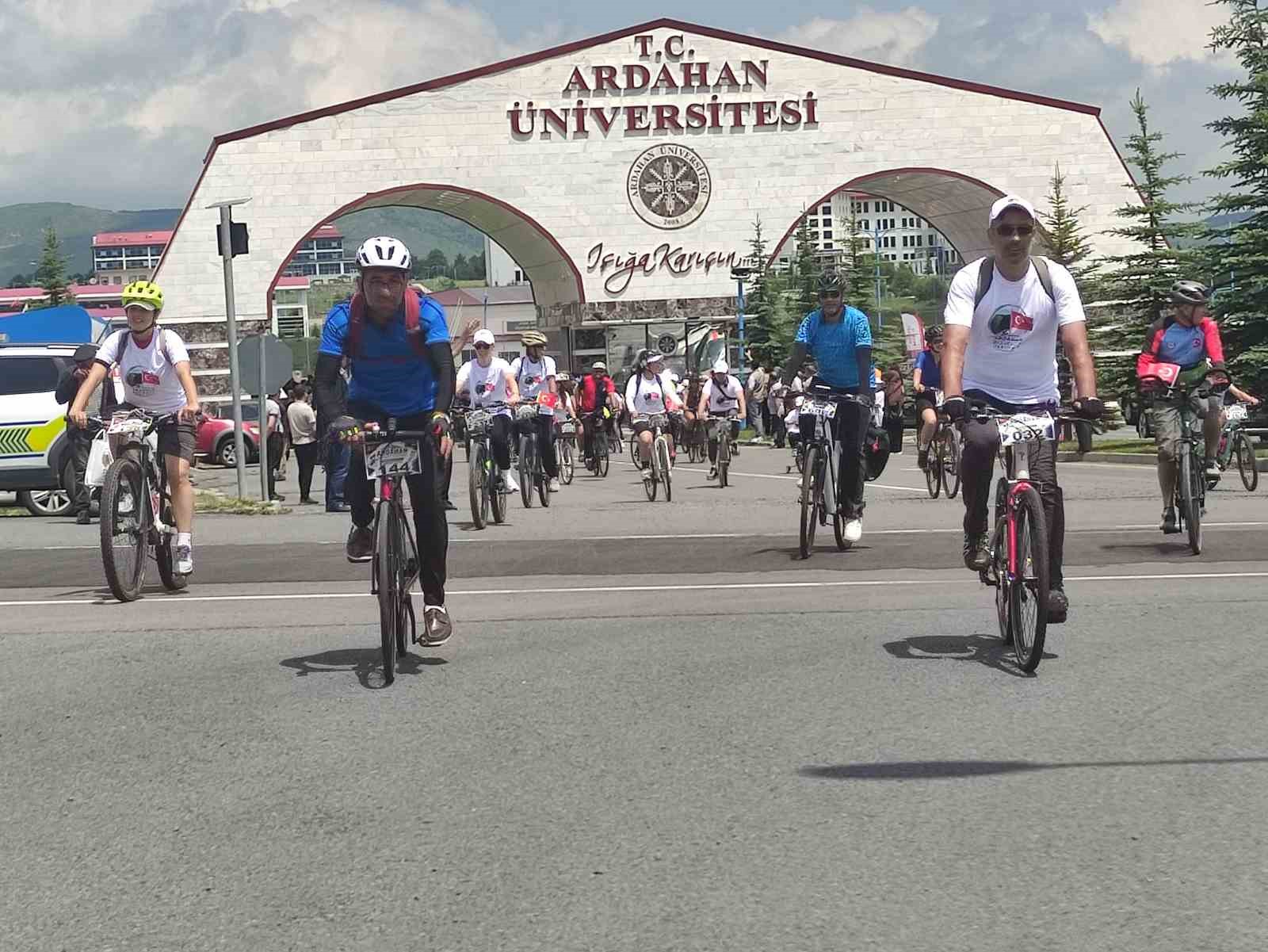Ardahan’da bisiklet festivali başladı