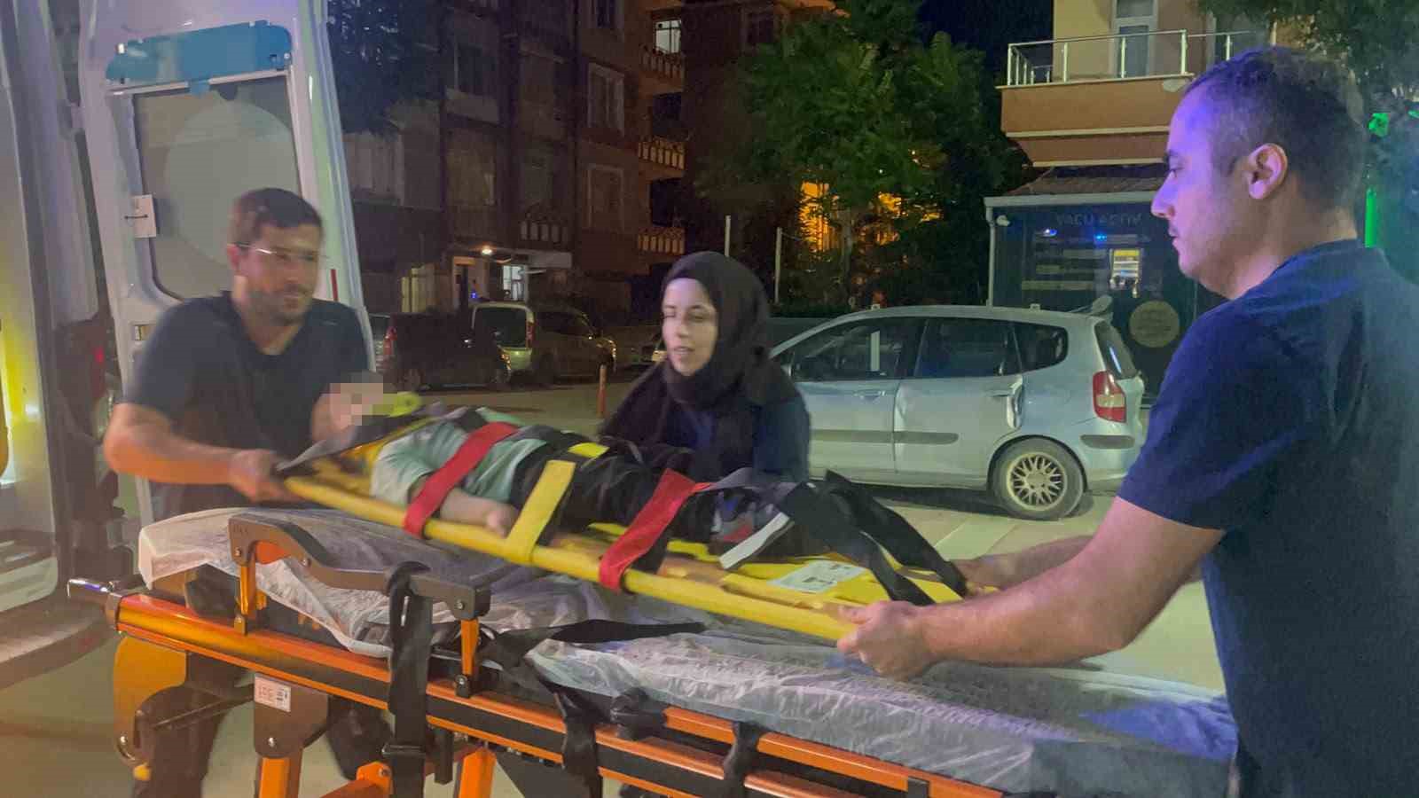 Karaman&rsquo;da motosikletin &ccedil;arptığı 3 yaşındaki &ccedil;ocuk yaralandı