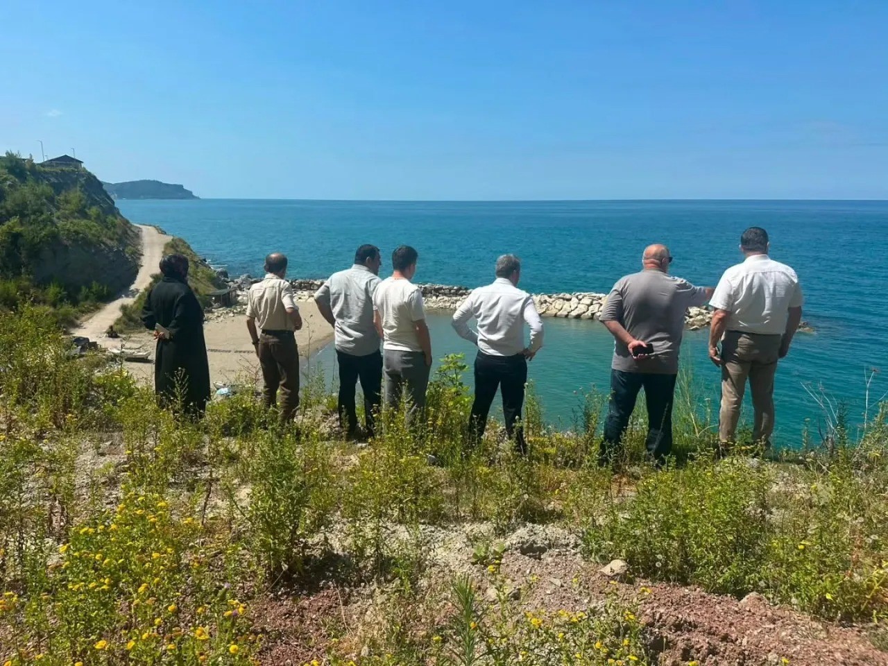 Sinop’ta yol ve Köy Yaşam Merkezi çalışmaları