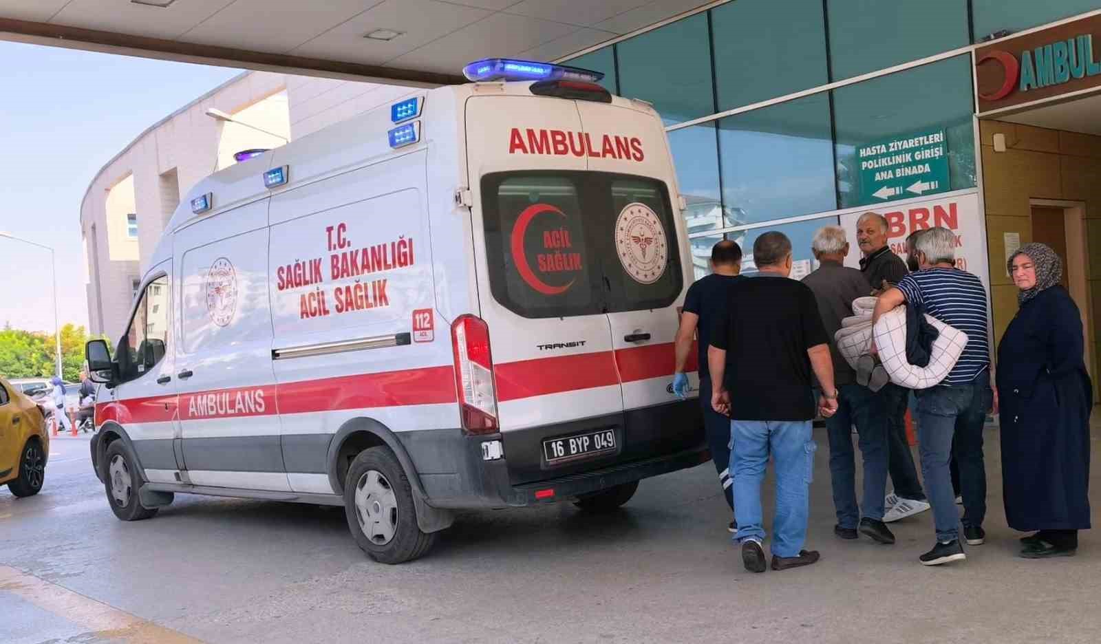 İnegöl’de sobadan sızan gazdan etkilenen çift hastanelik oldu