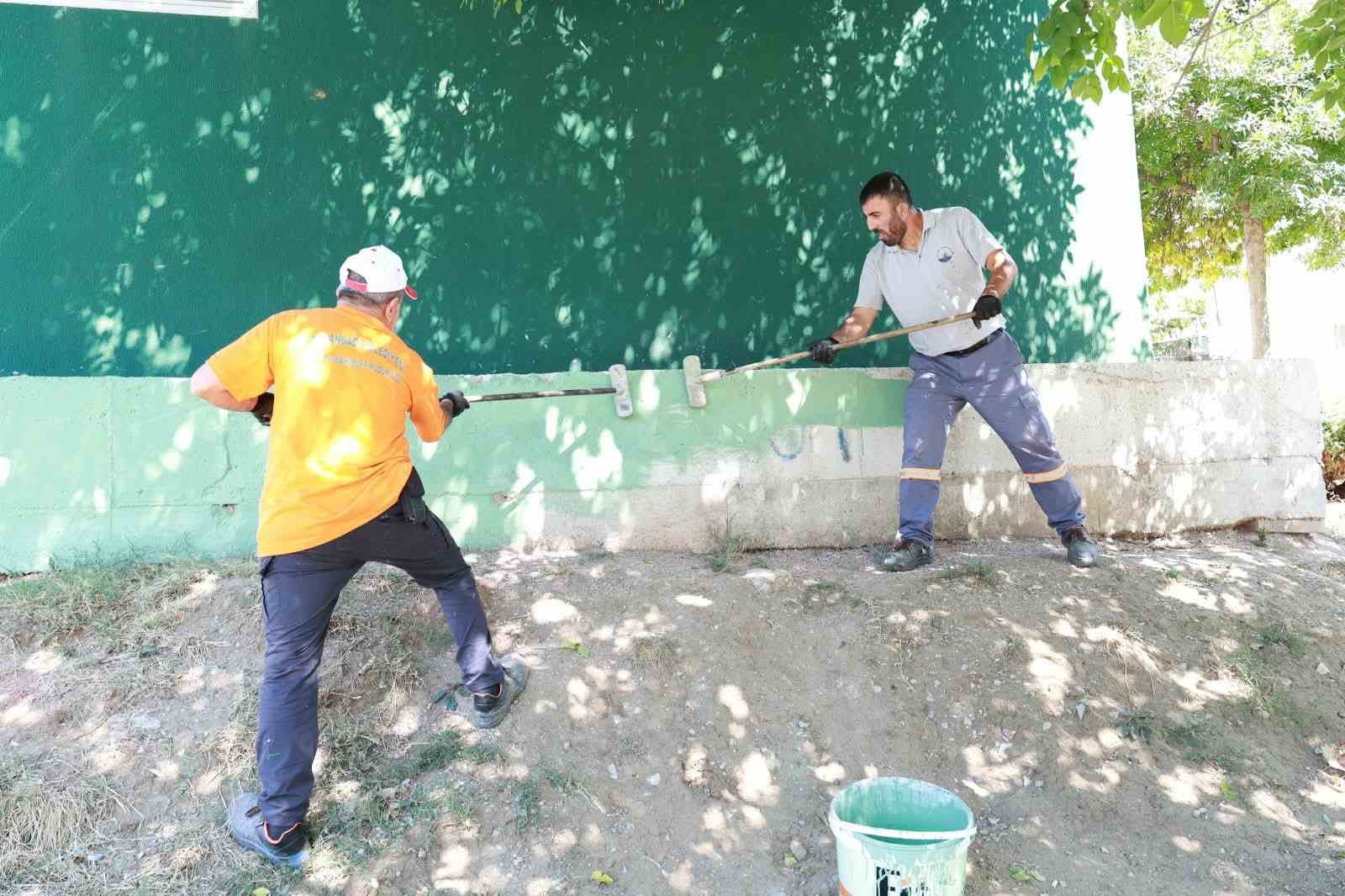 Osmangazi Belediyesi’nden parkları güzelleştiren dokunuş